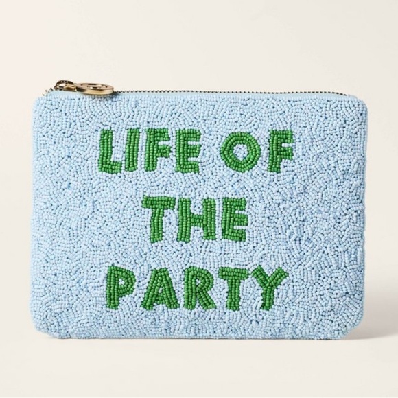kate spade x Target Life of the Party Beaded Clutch NWT - Picture 1 of 5